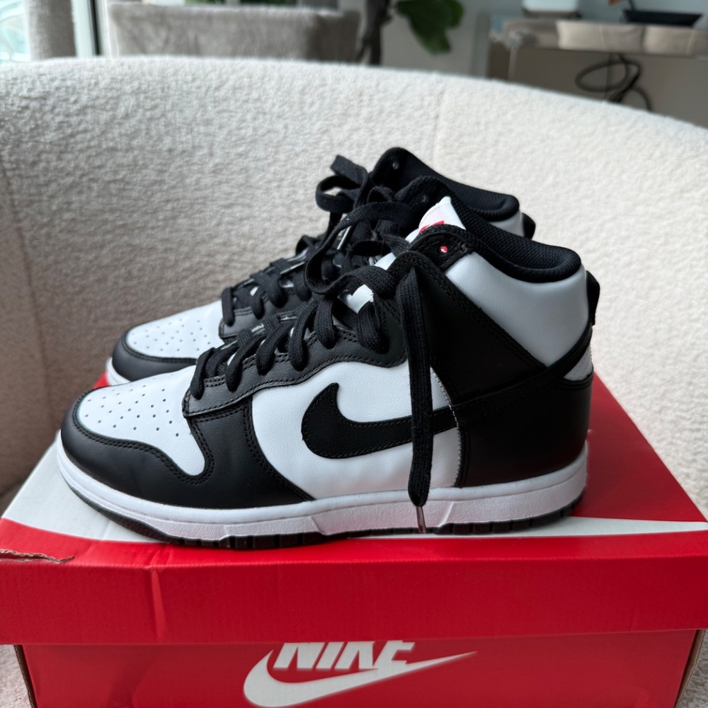 Nike Dunk High Next Nature “Panda” — Women’s 7.5 — Excellent Condition